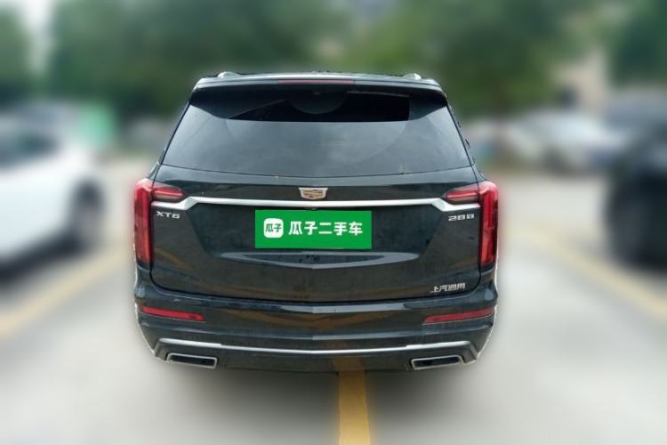 Used Cadillac XT6 2022 2.0T Six-Seater Two-Wheel-Drive Luxury Version Rear