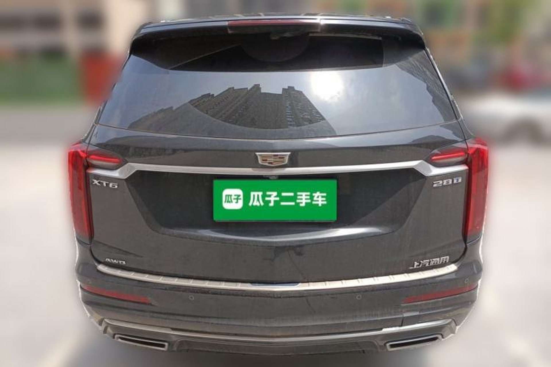 Used Cadillac XT6 2022 2.0T 7-Seater Four-Wheel-Drive Luxury Version Rear