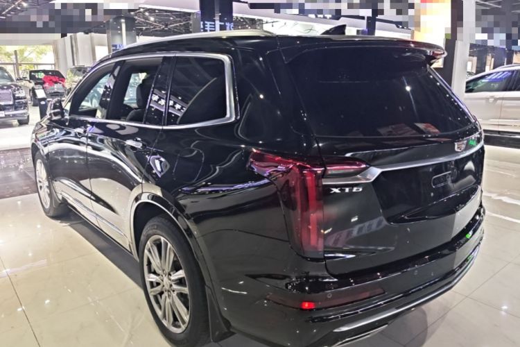 Used Cadillac XT6 2022 2.0T Six-Seater Two-Wheel-Drive Luxury Version Rear Left 45 Deg