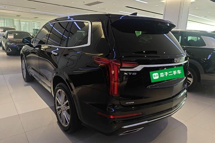 Used Cadillac XT6 2022 2.0T Six-Seater Four-Wheel Drive Luxury Version Rear Left 45 Deg