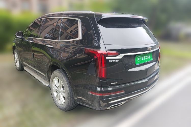 Used Cadillac XT6 2022 2.0T 7-Seater Four-Wheel-Drive Luxury Version Rear Left 45 Deg