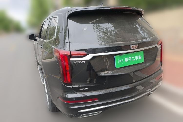 Used Cadillac XT6 2022 2.0T Six-Seater Four-Wheel-Drive Luxury Version Rear Left 45 Deg