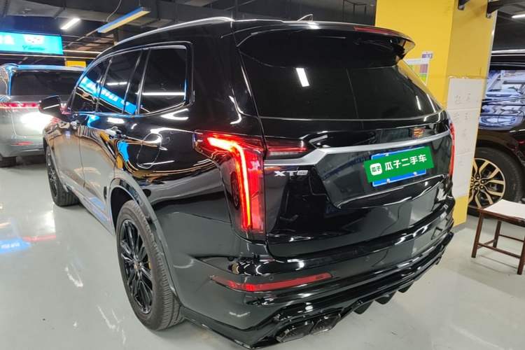 Used Cadillac XT6 2022 2.0T Six-Seater Two-Wheel-Drive Luxury Version Rear Left 45 Deg