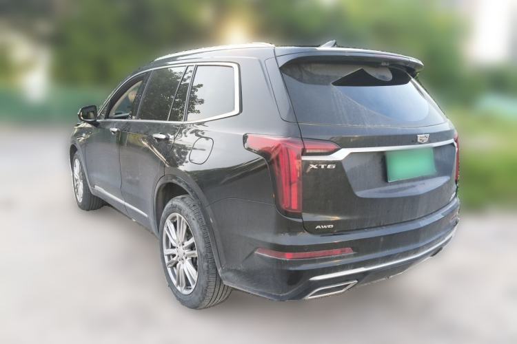 Used Cadillac XT6 2022 2.0T Six-Seater Four-Wheel Drive Luxury Version Rear Left 45 Deg
