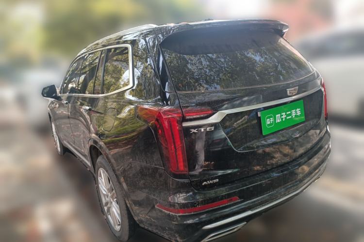 Used Cadillac XT6 2022 2.0T Six-Seater Four-Wheel Drive Luxury Version Rear Left 45 Deg