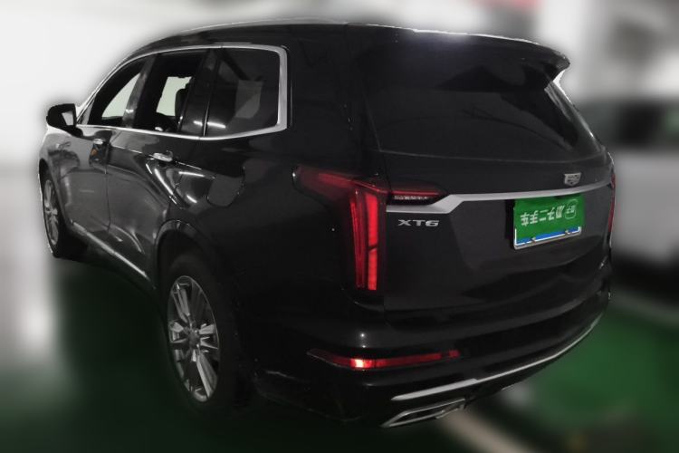 Used Cadillac XT6 2022 2.0T Six-Seater Two-Wheel-Drive Luxury Version Rear Left 45 Deg