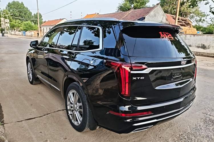 Used Cadillac XT6 2022 2.0T Six-Seater Two-Wheel-Drive Luxury Version Rear Left 45 Deg