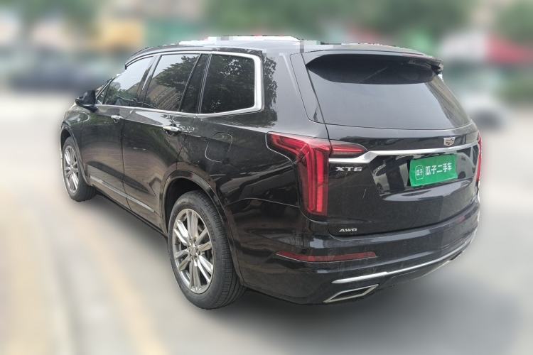Used Cadillac XT6 2022 2.0T Six-Seater Four-Wheel-Drive Luxury Standard Edition Rear Left 45 Deg
