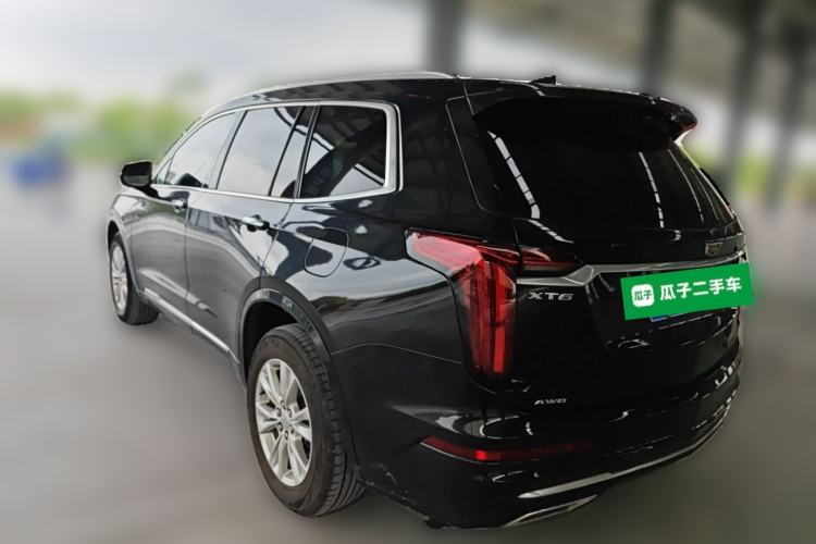 Used Cadillac XT6 2022 2.0T 7-Seater Four-Wheel-Drive Luxury Version Rear Left 45 Deg