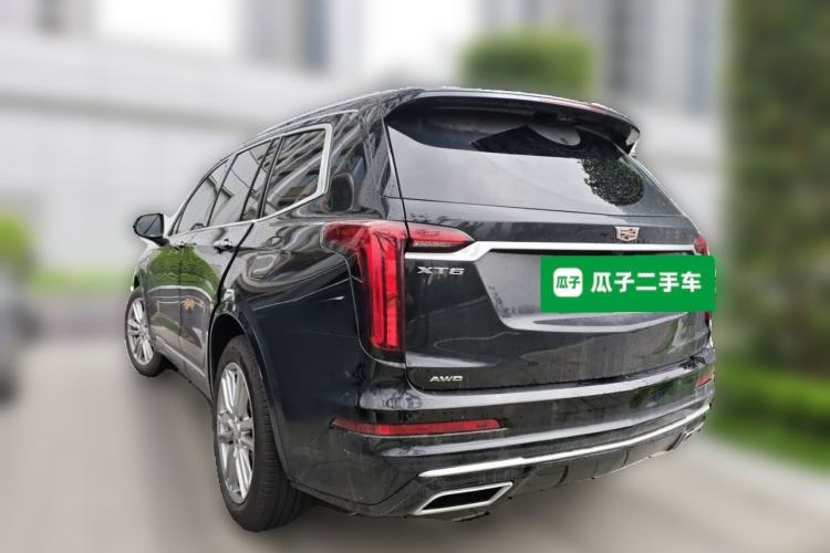 Used Cadillac XT6 2022 2.0T Six-Seater Four-Wheel-Drive Luxury Standard Edition Rear Left 45 Deg