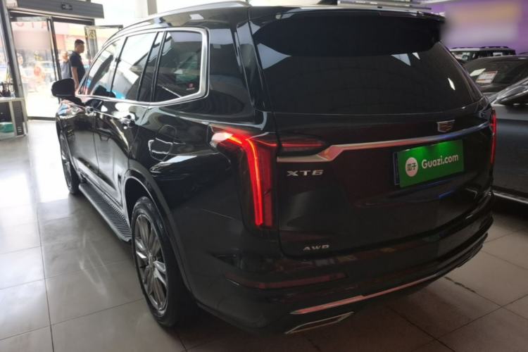 Used Cadillac XT6 2022 2.0T Six-Seater Four-Wheel Drive Luxury Version Rear Left 45 Deg