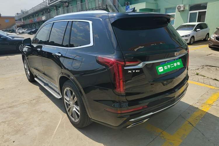 Used Cadillac XT6 2022 2.0T 7-Seater Two-Wheel Drive Luxury Version Rear Left 45 Deg