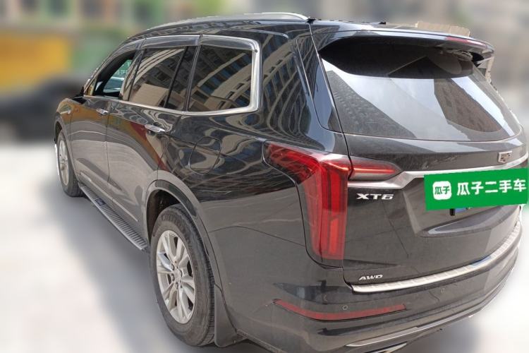 Used Cadillac XT6 2022 2.0T 7-Seater Four-Wheel-Drive Luxury Version Rear Left 45 Deg
