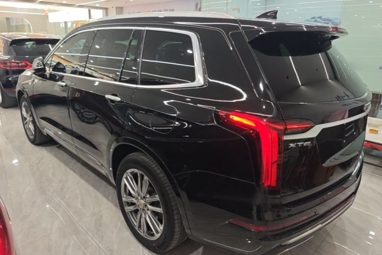 Used Cadillac XT6 2022 2.0T Six-Seater Two-Wheel-Drive Luxury Version Rear Left 45 Deg