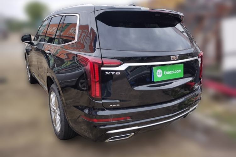 Used Cadillac XT6 2022 2.0T Six-Seater Four-Wheel Drive Luxury Version Rear Left 45 Deg