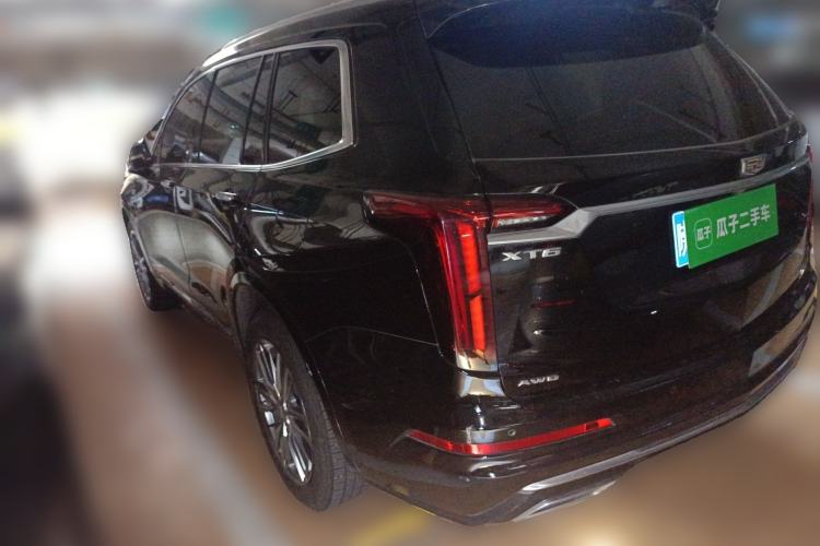 Used Cadillac XT6 2022 2.0T Six-Seater Four-Wheel Drive Luxury Version Rear Left 45 Deg
