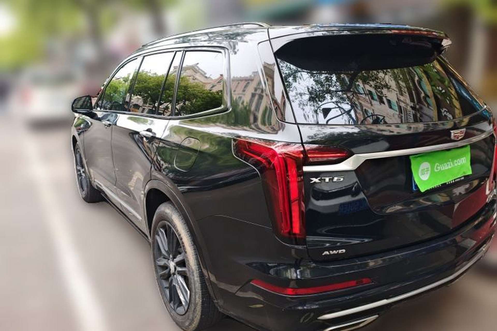 Used Cadillac XT6 2022 2.0T 7-Seater Four-Wheel Drive Luxury Version Rear Left 45 Deg