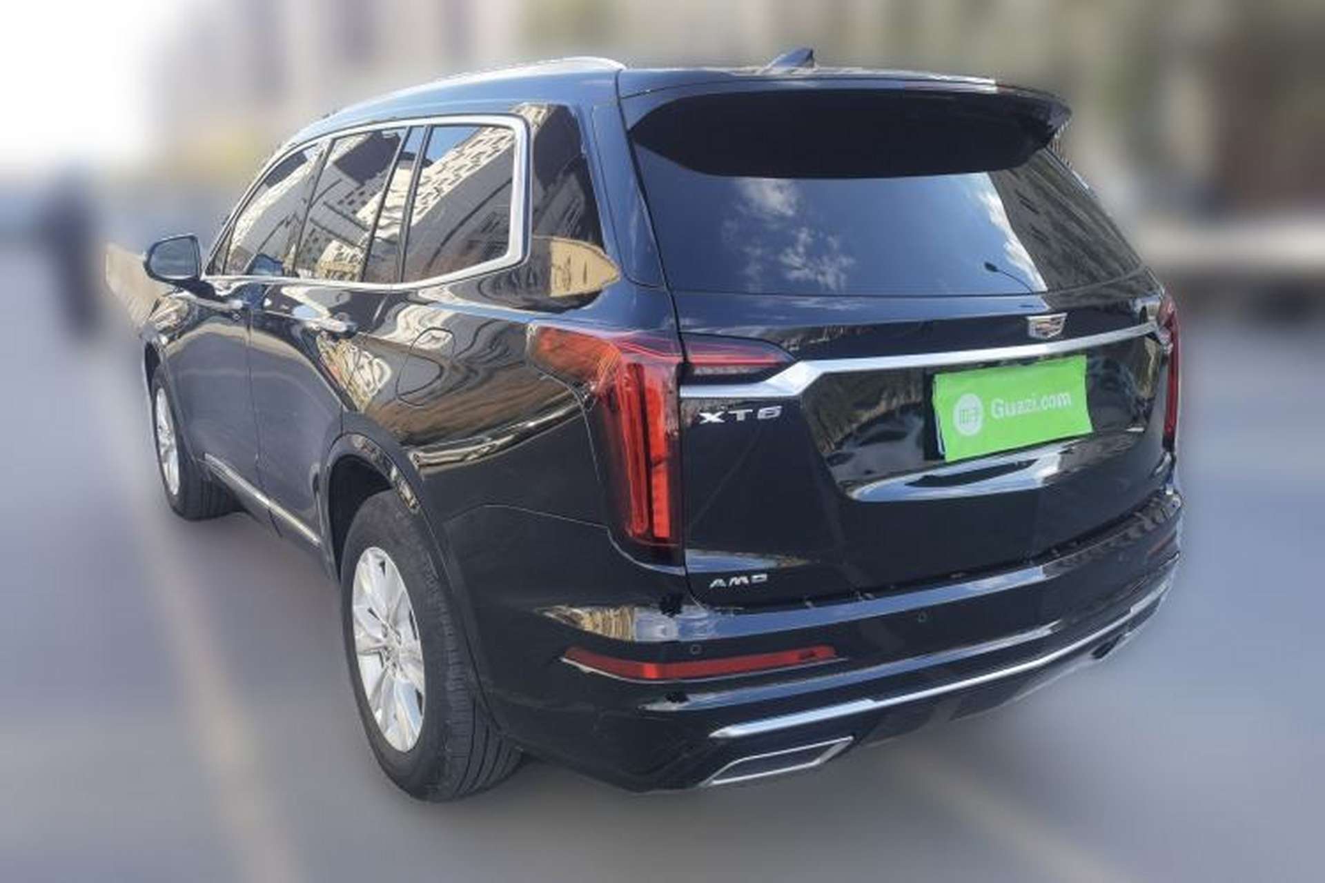 Used Cadillac XT6 2022 2.0T Six-Seater Four-Wheel-Drive Luxury Version Rear Left 45 Deg