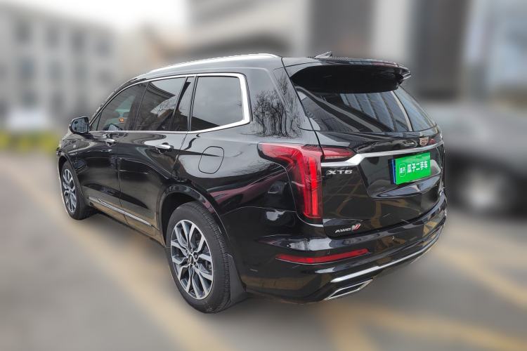 Used Cadillac XT6 2022 2.0T Six-Seater Four-Wheel-Drive Luxury Version Rear Left 45 Deg