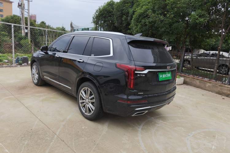 Used Cadillac XT6 2022 2.0T 7-Seater Four-Wheel Drive Luxury 120th Anniversary Limited Edition Rear Left 45 Deg