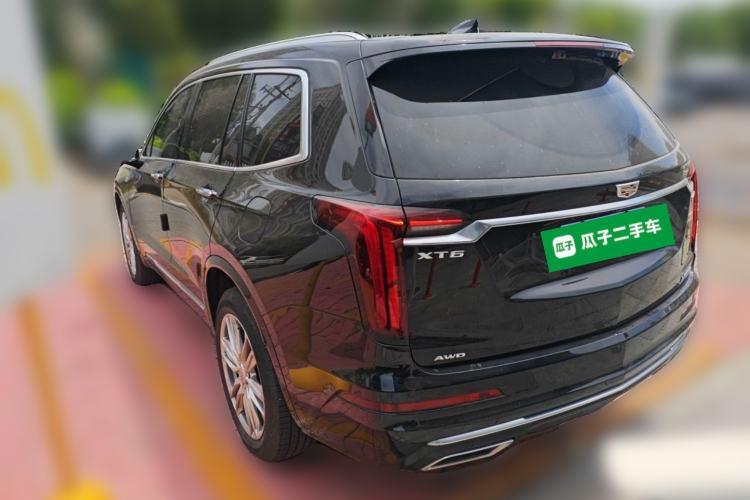 Used Cadillac XT6 2022 2.0T Six-Seater Four-Wheel-Drive Luxury Standard Edition Rear Left 45 Deg