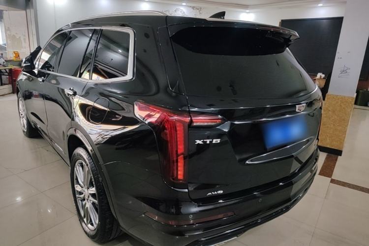 Used Cadillac XT6 2022 2.0T Six-Seater Four-Wheel Drive Luxury Version Rear Left 45 Deg