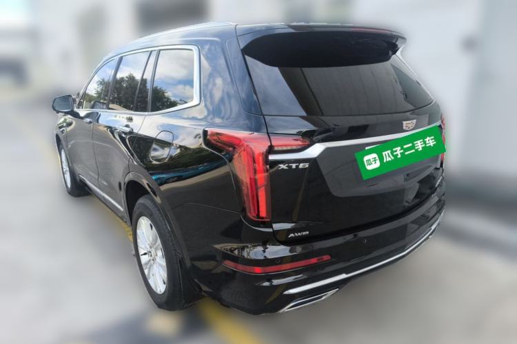 Used Cadillac XT6 2022 2.0T Six-Seater Four-Wheel-Drive Luxury Version Rear Left 45 Deg