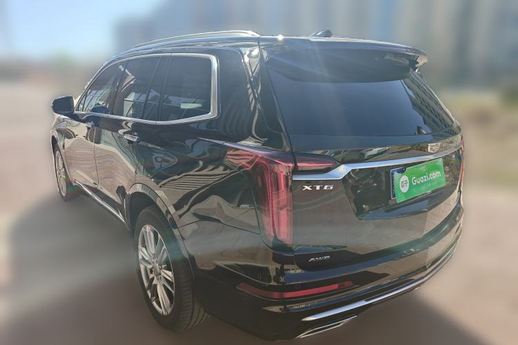 Used Cadillac XT6 2022 2.0T Six-Seater Four-Wheel Drive Luxury Version Rear Left 45 Deg