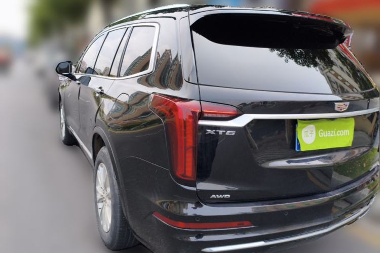Used Cadillac XT6 2022 2.0T Six-Seater Four-Wheel-Drive Luxury Version Rear Left 45 Deg