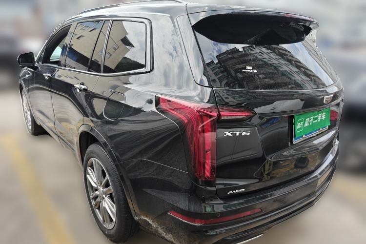 Used Cadillac XT6 2022 2.0T Six-Seater Four-Wheel Drive Luxury Version Rear Left 45 Deg
