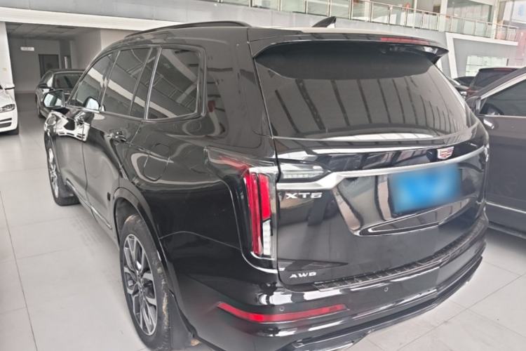 Used Cadillac XT6 2022 2.0T Six-Seater Four-Wheel-Drive Prestige Version Rear Left 45 Deg