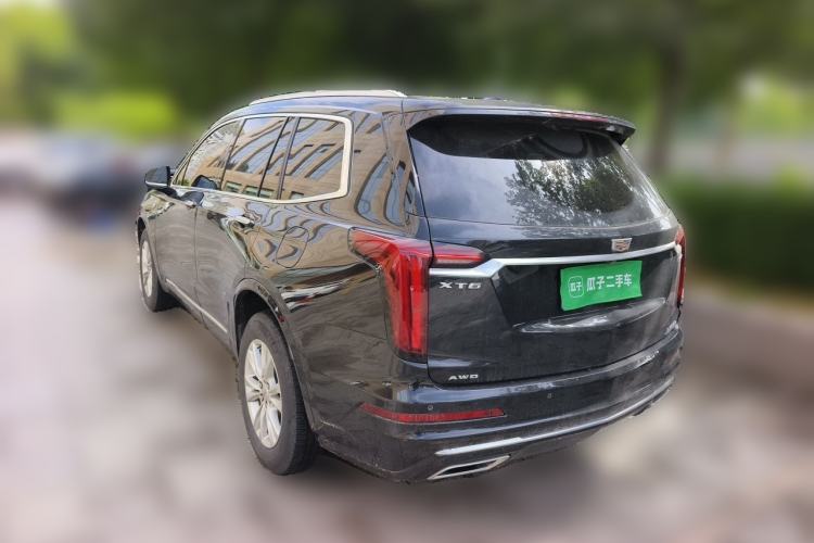 Used Cadillac XT6 2022 2.0T Six-Seater Four-Wheel-Drive Luxury Version Rear Left 45 Deg