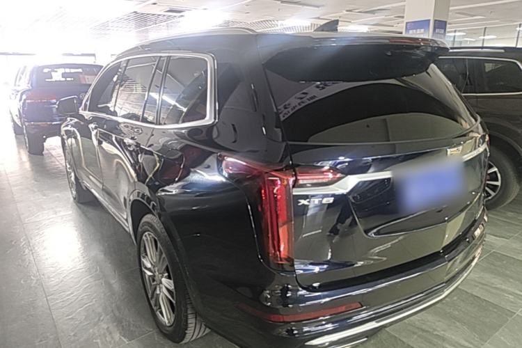 Used Cadillac XT6 2022 2.0T Six-Seater Two-Wheel-Drive Luxury Version Rear Left 45 Deg