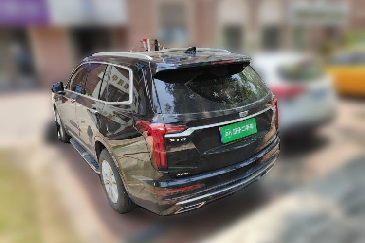 Used Cadillac XT6 2022 2.0T Six-Seater Four-Wheel-Drive Luxury Version Rear Left 45 Deg