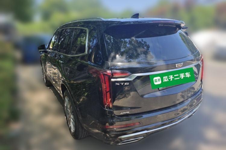 Used Cadillac XT6 2022 2.0T Six-Seater Four-Wheel-Drive Luxury Standard Edition Rear Left 45 Deg