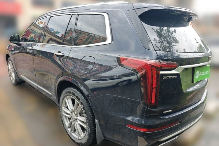 Used Cadillac XT6 2022 2.0T Six-Seater Four-Wheel Drive Luxury Version Rear Left 45 Deg