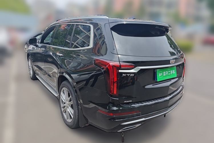 Used Cadillac XT6 2022 2.0T Six-Seater Four-Wheel Drive Luxury Version Rear Left 45 Deg