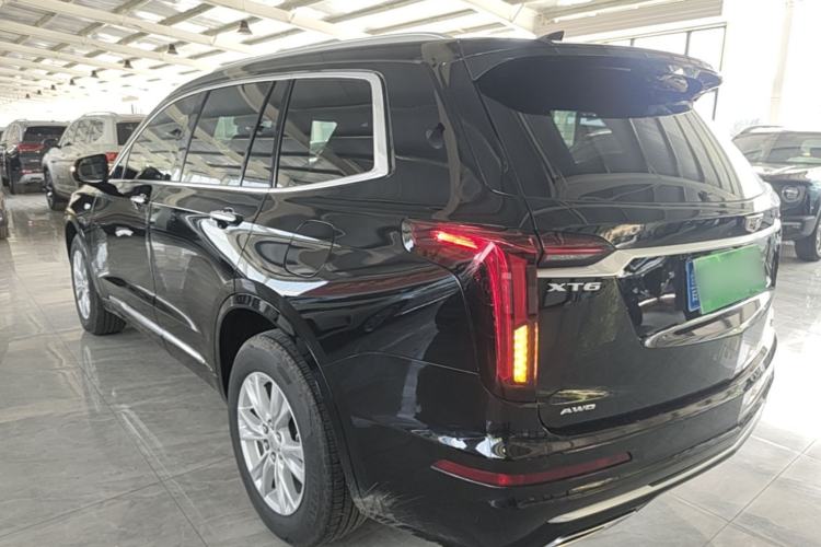 Used Cadillac XT6 2022 2.0T Six-Seater Four-Wheel-Drive Luxury Version Rear Left 45 Deg