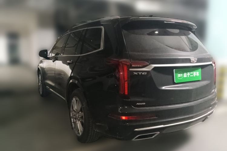 Used Cadillac XT6 2022 2.0T Six-Seater Two-Wheel-Drive Luxury Version Rear Left 45 Deg