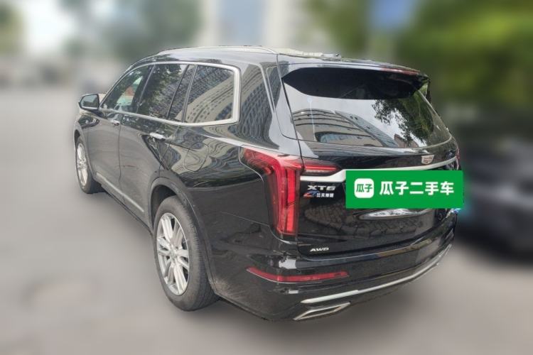 Used Cadillac XT6 2022 2.0T Six-Seater Four-Wheel-Drive Luxury Standard Edition Rear Left 45 Deg