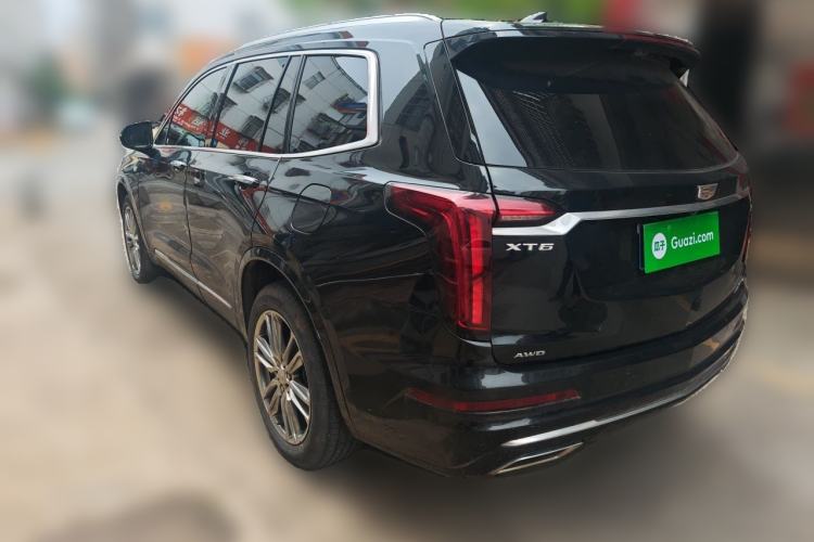 Used Cadillac XT6 2022 2.0T Six-Seater Four-Wheel Drive Luxury Version Rear Left 45 Deg