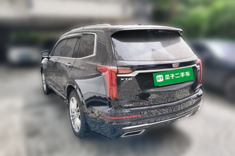 Used Cadillac XT6 2022 2.0T 7-Seater Four-Wheel Drive Luxury Standard Edition Rear Left 45 Deg
