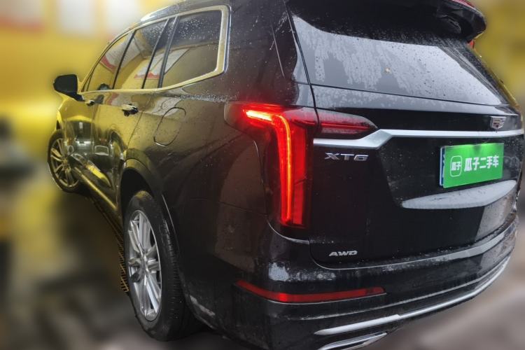 Used Cadillac XT6 2022 2.0T Six-Seater Four-Wheel-Drive Luxury Standard Edition Rear Left 45 Deg