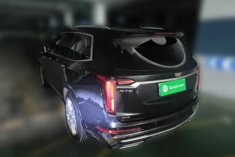 Used Cadillac XT6 2022 2.0T Six-Seater Two-Wheel-Drive Luxury Version Rear Left 45 Deg
