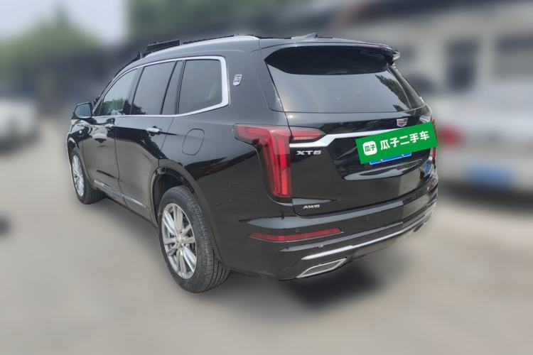 Used Cadillac XT6 2022 2.0T Six-Seater Four-Wheel Drive Luxury Version Rear Left 45 Deg