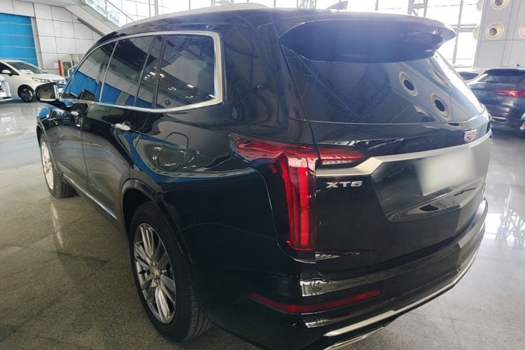 Used Cadillac XT6 2022 2.0T Six-Seater Two-Wheel-Drive Luxury Version Rear Left 45 Deg