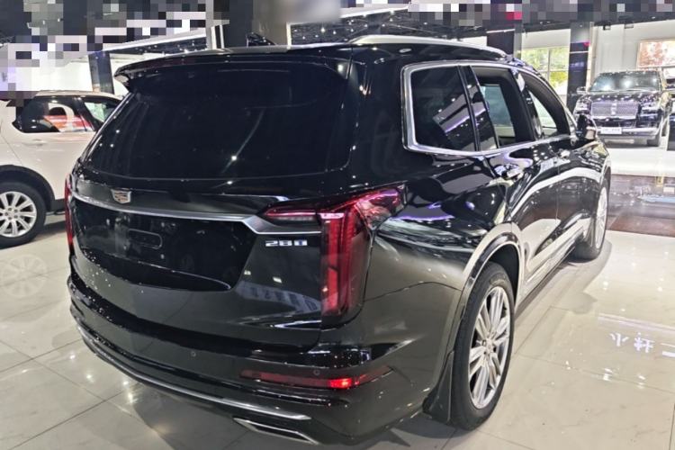 Used Cadillac XT6 2022 2.0T Six-Seater Two-Wheel-Drive Luxury Version Rear Right 45 Deg