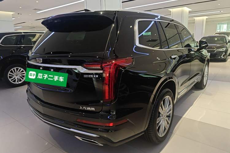 Used Cadillac XT6 2022 2.0T Six-Seater Four-Wheel Drive Luxury Version Rear Right 45 Deg