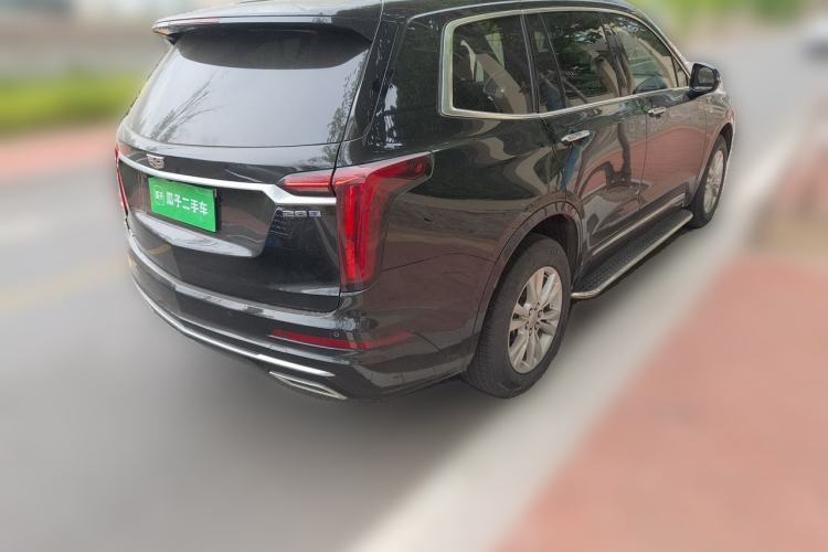 Used Cadillac XT6 2022 2.0T Six-Seater Four-Wheel-Drive Luxury Version Rear Right 45 Deg