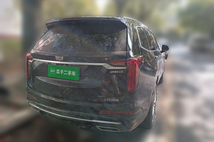 Used Cadillac XT6 2022 2.0T Six-Seater Four-Wheel Drive Luxury Version Rear Right 45 Deg